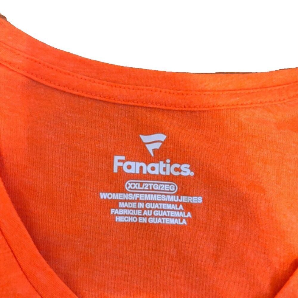 Women's Cleveland Browns Football Ladies V-neck Shirt Size XXL - New with Tags - Picture 2 of 5